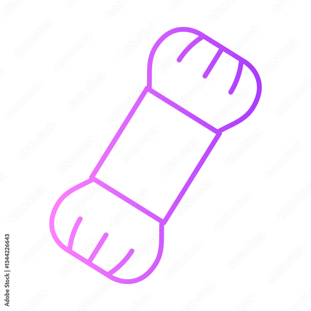 sewing gradient icon