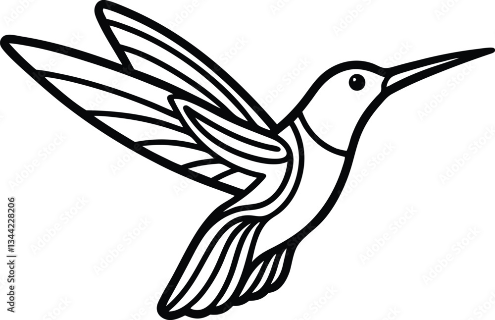Obraz premium dove of peace, vector illustration of a bird.