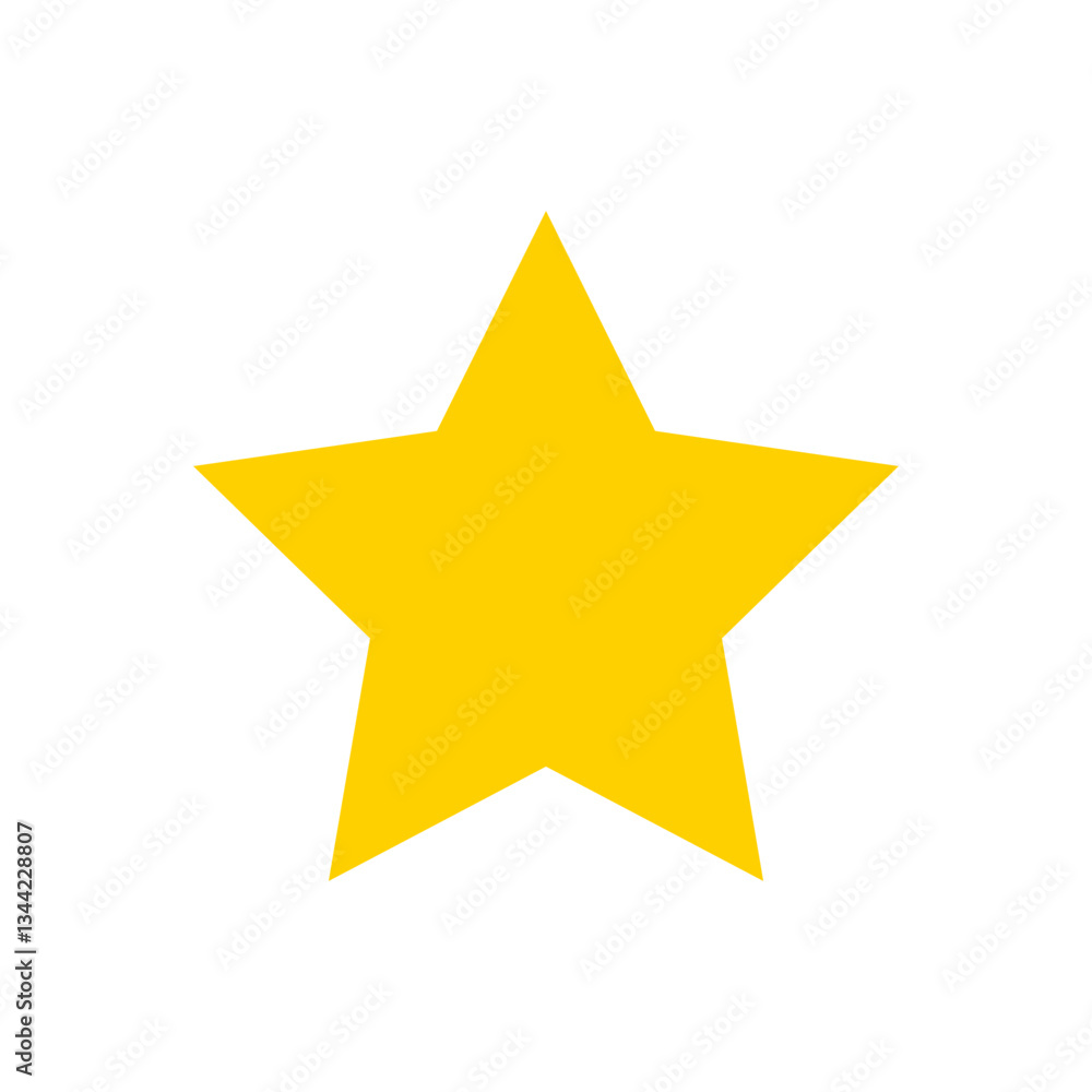 illustration star, star icon simple design illustration star, star icon simple design