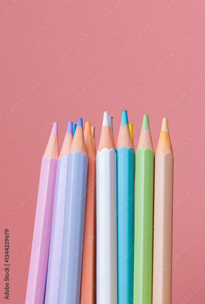 Fototapeta premium colored pencils