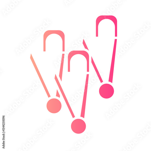 pin gradient icon
