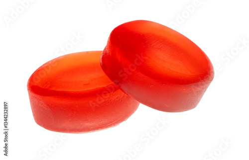Obraz na płótnie gummy candies isolated w salonie