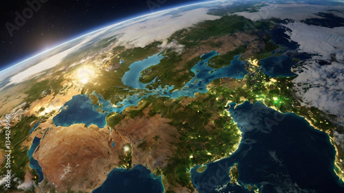 earth on the sea