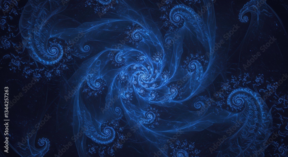 Mystic Spirals: A mesmerizing image showcasing elegant fractal patterns forming intricate spirals, embodying themes of cosmic artistry and infinite detail. Mystic Spirals: A mesmerizing image showcasing elegant fractal patterns forming intricate spirals, embodying themes of cosmic artistry and infinite detail.