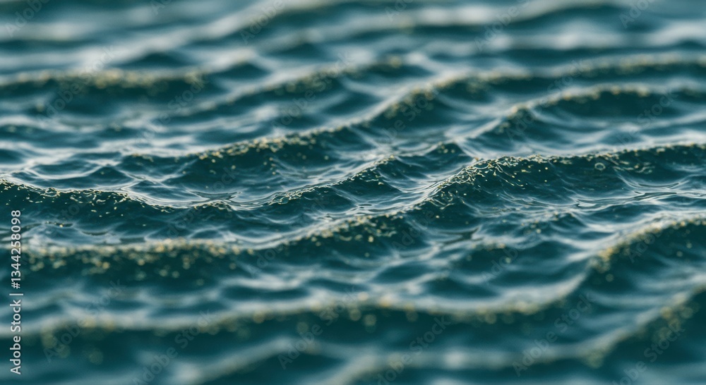 Ocean's Rhythmic Dance: Captivating view of ocean water waves creates a mesmerizing display of texture and movement. Evoking a sense of serenity and the boundless beauty of the sea. Ocean's Rhythmic Dance: Captivating view of ocean water waves creates a mesmerizing display of texture and movement. Evoking a sense of serenity and the boundless beauty of the sea.