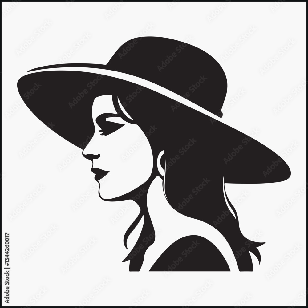 woman with hat woman with hat