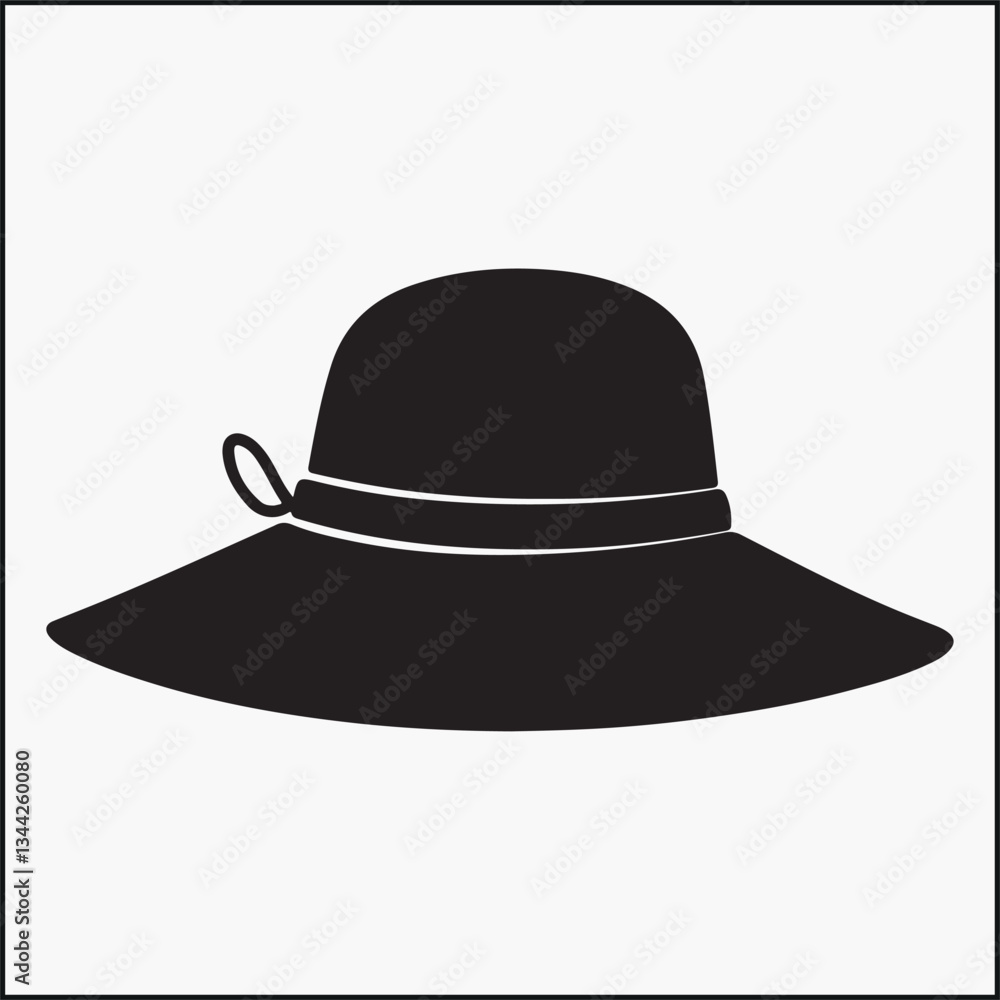 sun hat silhouette sun hat silhouette