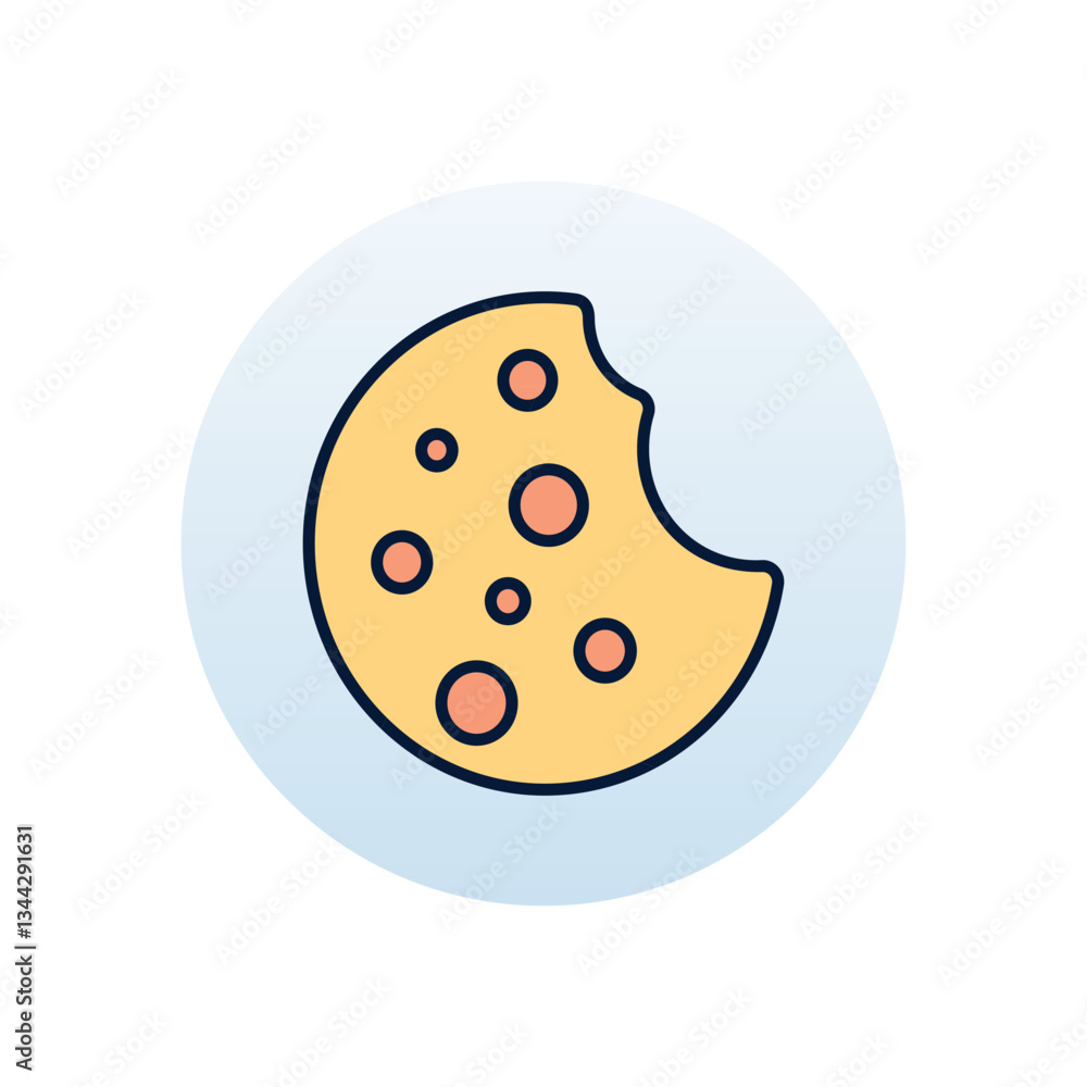 Fototapeta premium Cookie Vector icon