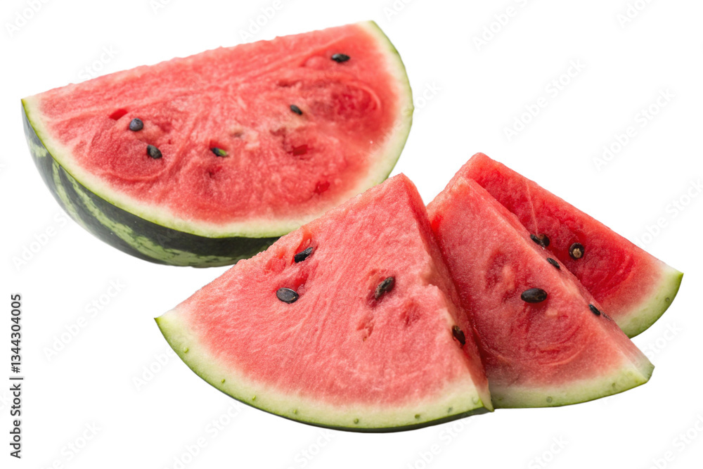 slices of watermelon slices of watermelon