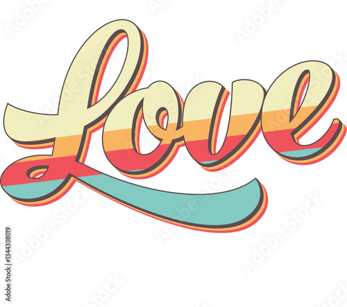 Love text effect 