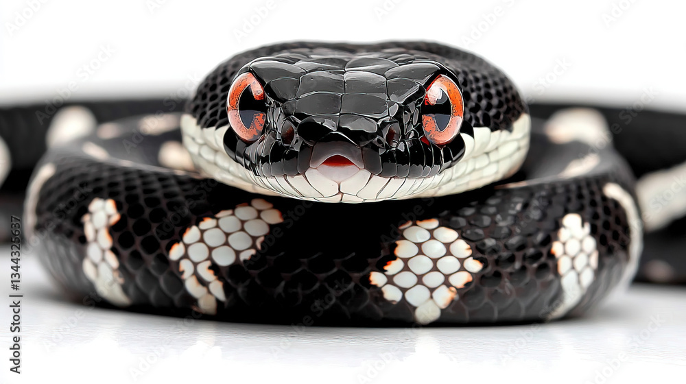 Obraz premium Close-up snake portrait