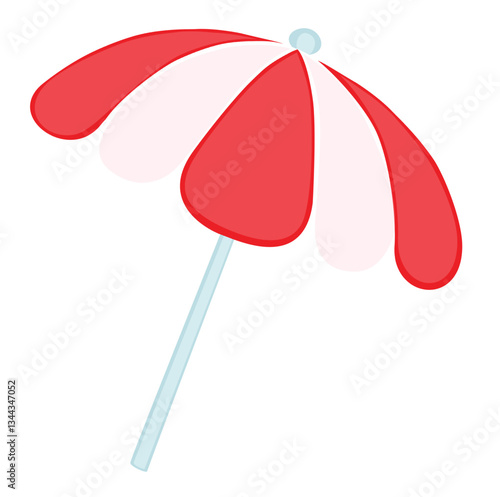 Cute beach umbrella