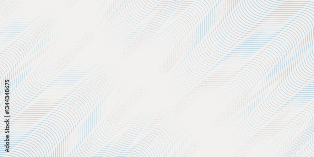 Abstract background with wavy blue lines on a white background. The blue lines create a flowing, textured pattern on the white surface. Minimal abstract gradient wavy line modern Abstract background with wavy blue lines on a white background. The blue lines create a flowing, textured pattern on the white surface. Minimal abstract gradient wavy line modern