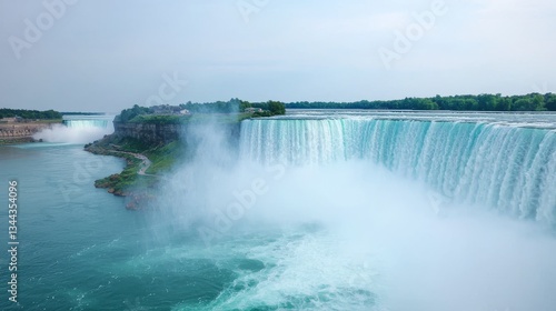 Majestic Niagara Falls Experience Niagara Nature Photography Scenic Landscape Aerial View Natural Beauty