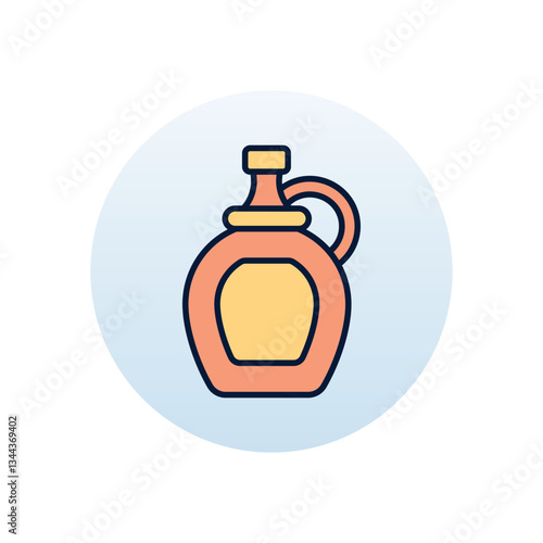 Maple syrup Vector icon