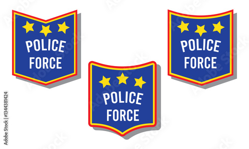 Police Badge Vector Icon