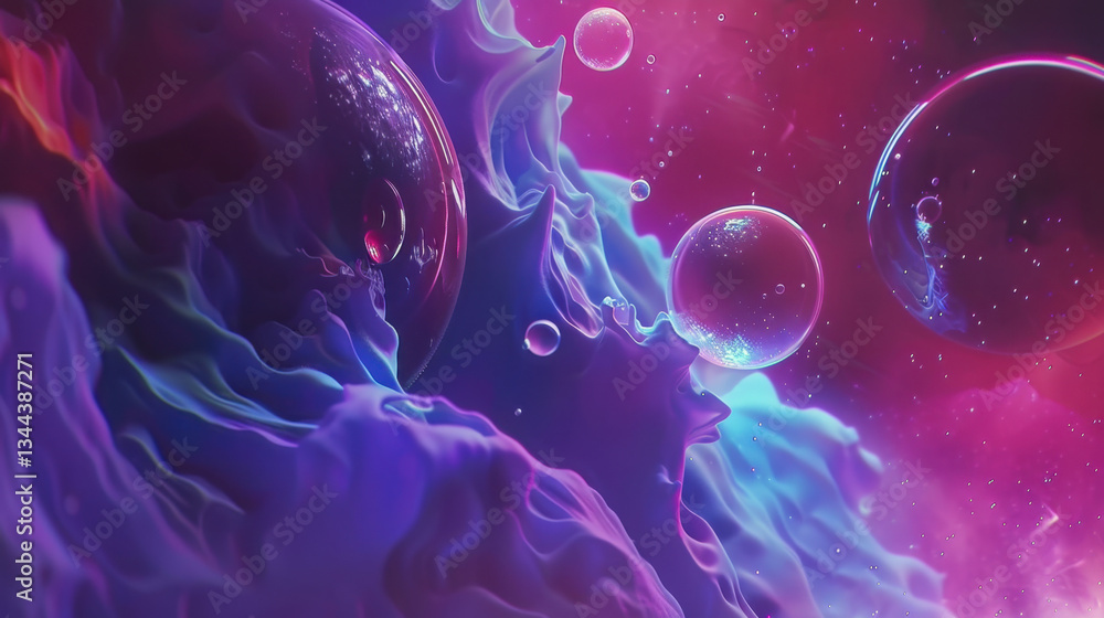 Obraz premium abstract fractal background