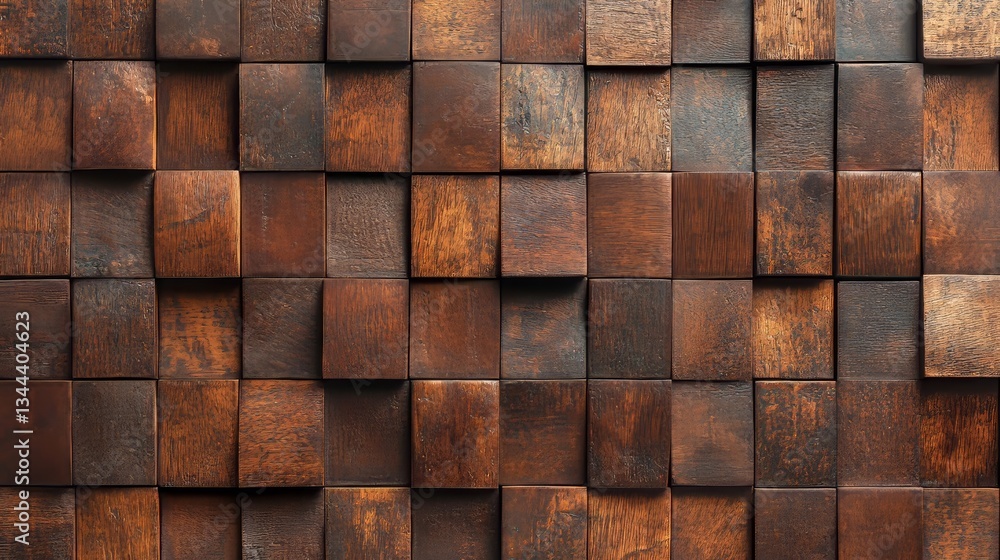 The image depicts a polished and textured wall background complemented by rectangular tile wallpaper, highlighting natural stone and 3D blocks in a 3D rendered scene The image depicts a polished and textured wall background complemented by rectangular tile wallpaper, highlighting natural stone and 3D blocks in a 3D rendered scene
