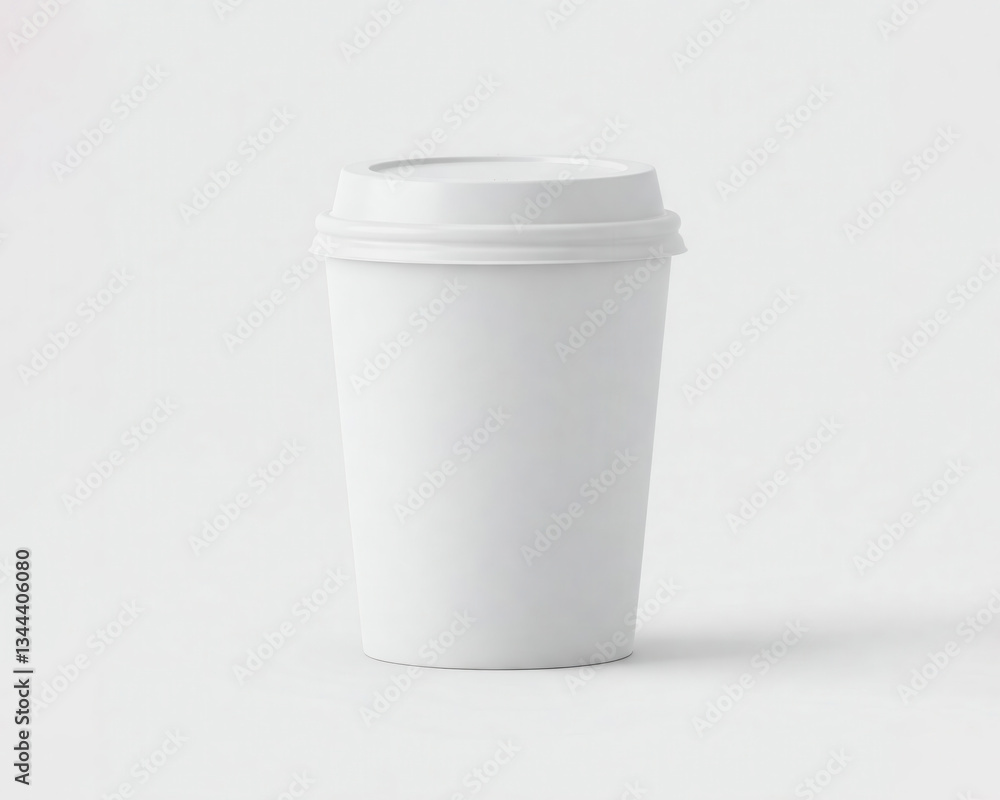 Hot Cup with Lid Mockup Hot Cup with Lid Mockup