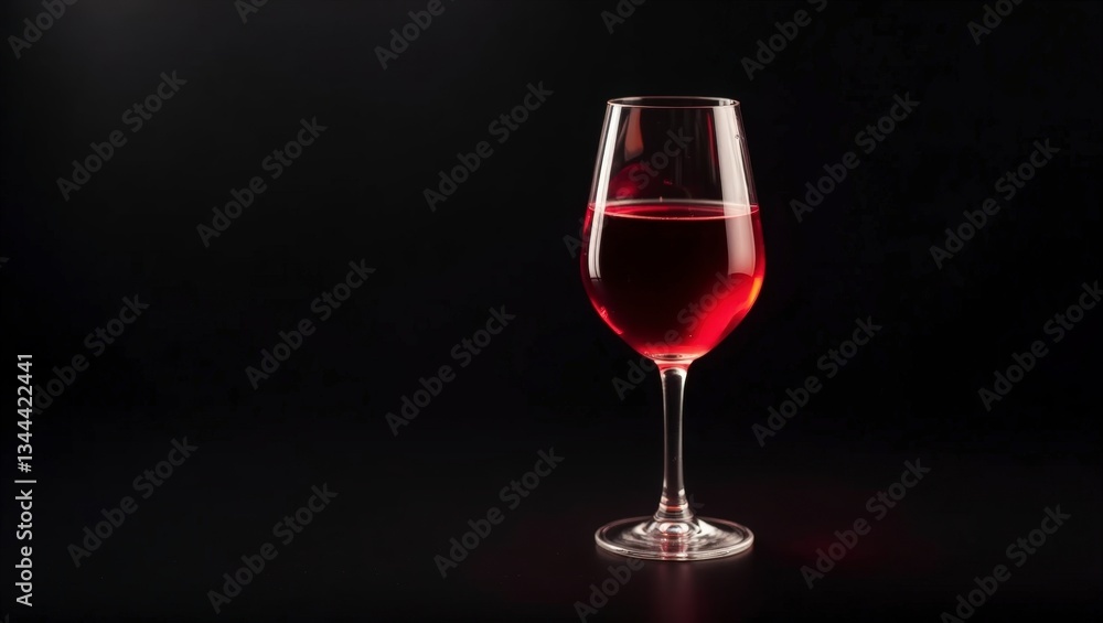 Naklejka premium Rose Wine in Elegance