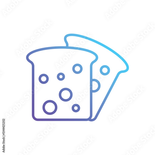 Toast  Vector icon