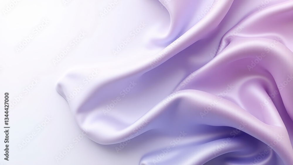 Fototapeta premium Draped Purple Satin