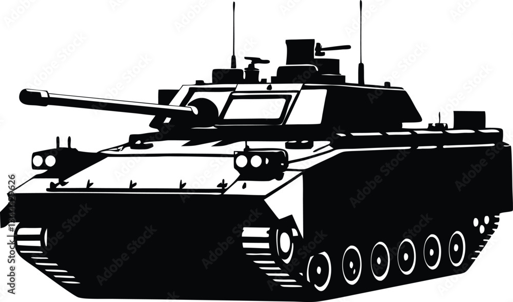 Military Vehicles,Military tank silhouette vector Military Vehicles,Military tank silhouette vector