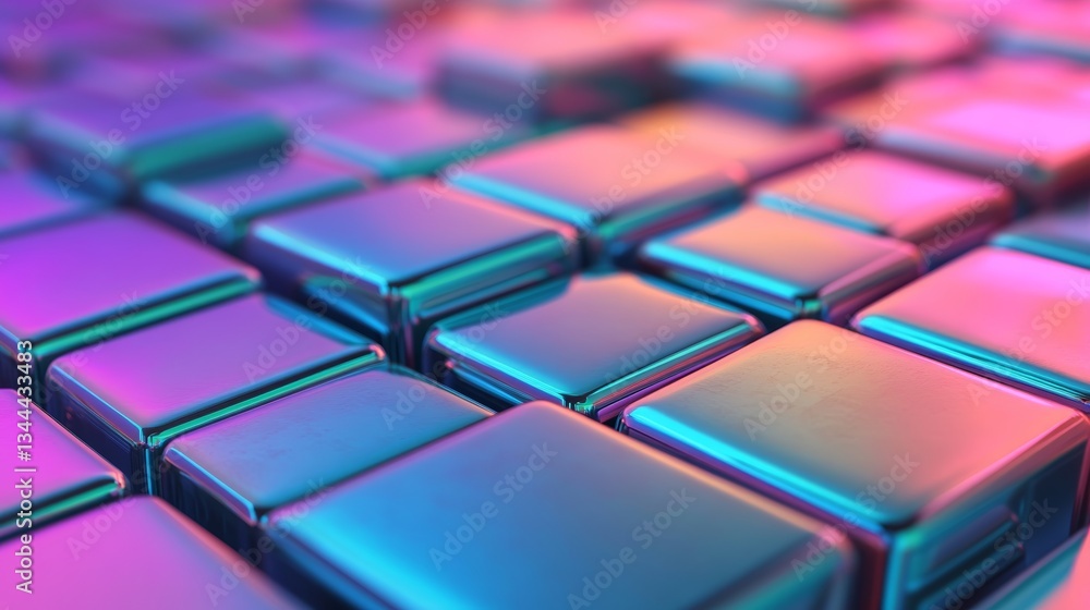 A 3D rendering of a cutting-edge tech concept, showcasing translucent shapes positioned on a blue surface, complete with copy space A 3D rendering of a cutting-edge tech concept, showcasing translucent shapes positioned on a blue surface, complete with copy space