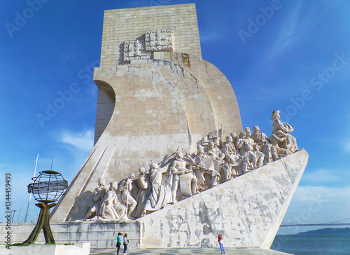 Fényképezés Monument of the Discoveries, Located on the Northern Bank of Tagus River in Lisb