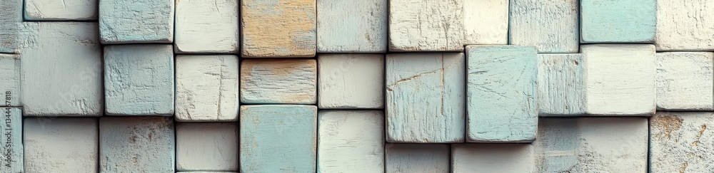 Innovative tech background featuring a 3D render of white and grey, multisized cubes arranged with precision Innovative tech background featuring a 3D render of white and grey, multisized cubes arranged with precision