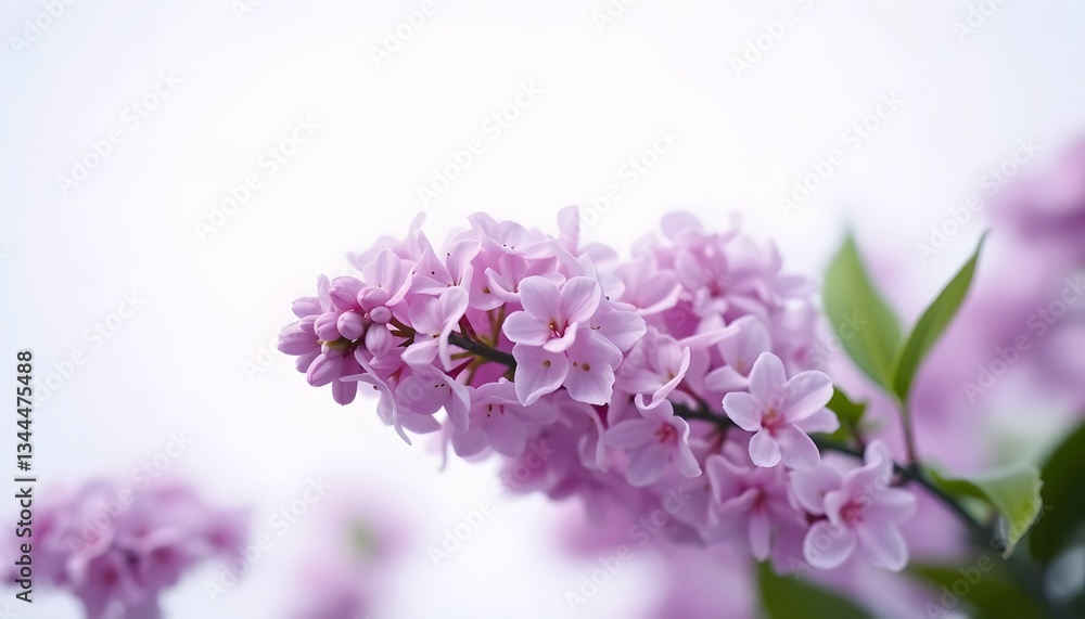 Pink Lilac Blossom Close-up Pink Lilac Blossom Close-up