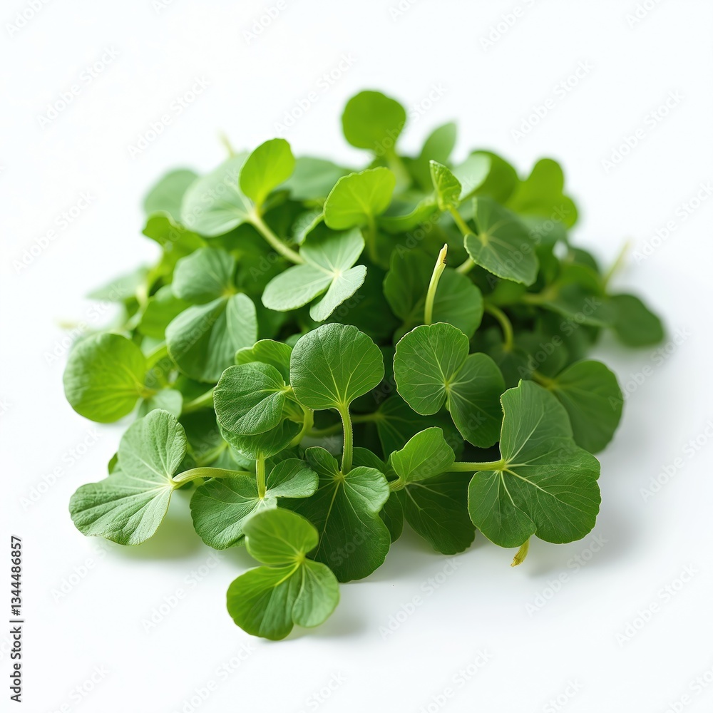 Vibrant green leaves isolated on white background. Fresh green foliage for culinary herbs or dietary supplements. Organic healthy plant ingredient with luscious texture. Ideal for vegan nutrition. Vibrant green leaves isolated on white background. Fresh green foliage for culinary herbs or dietary supplements. Organic healthy plant ingredient with luscious texture. Ideal for vegan nutrition.