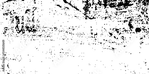 Wallpaper Mural Distressed black texture. stock illustration, Dark grainy texture on white background. Dust overlay textured. Grain noise particles. Rusted white effect. Grunge design elements. Torontodigital.ca