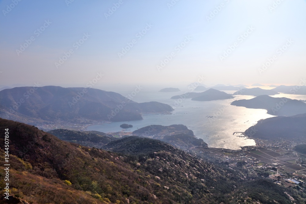 Obraz premium Geoje island view of South Korea