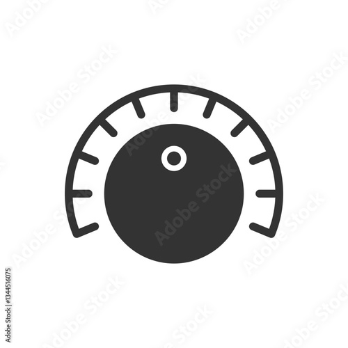 Control Knob Icon Sign Symbol