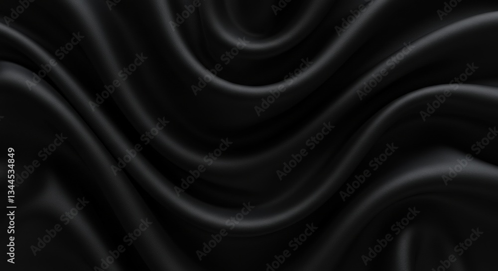 Fototapeta premium Elegant Pink Satin Drapes with Soft, Smooth Texture