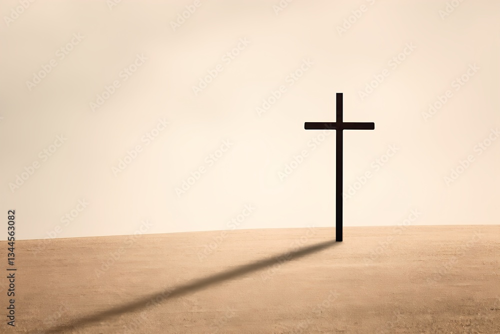 Naklejka premium Calvary cross