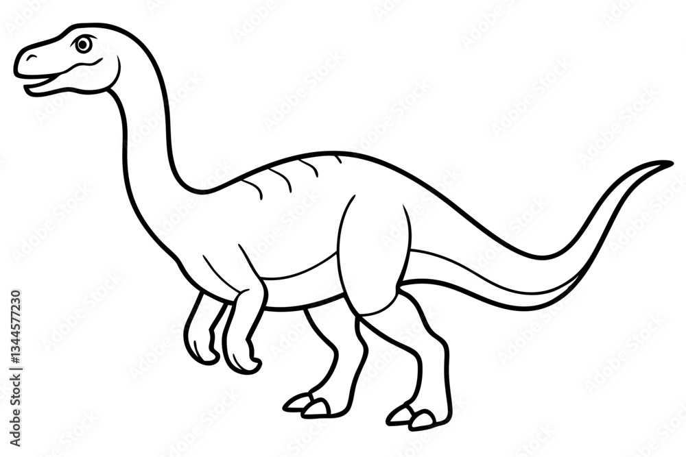 dinosaur line art silhouette vector illustration dinosaur line art silhouette vector illustration