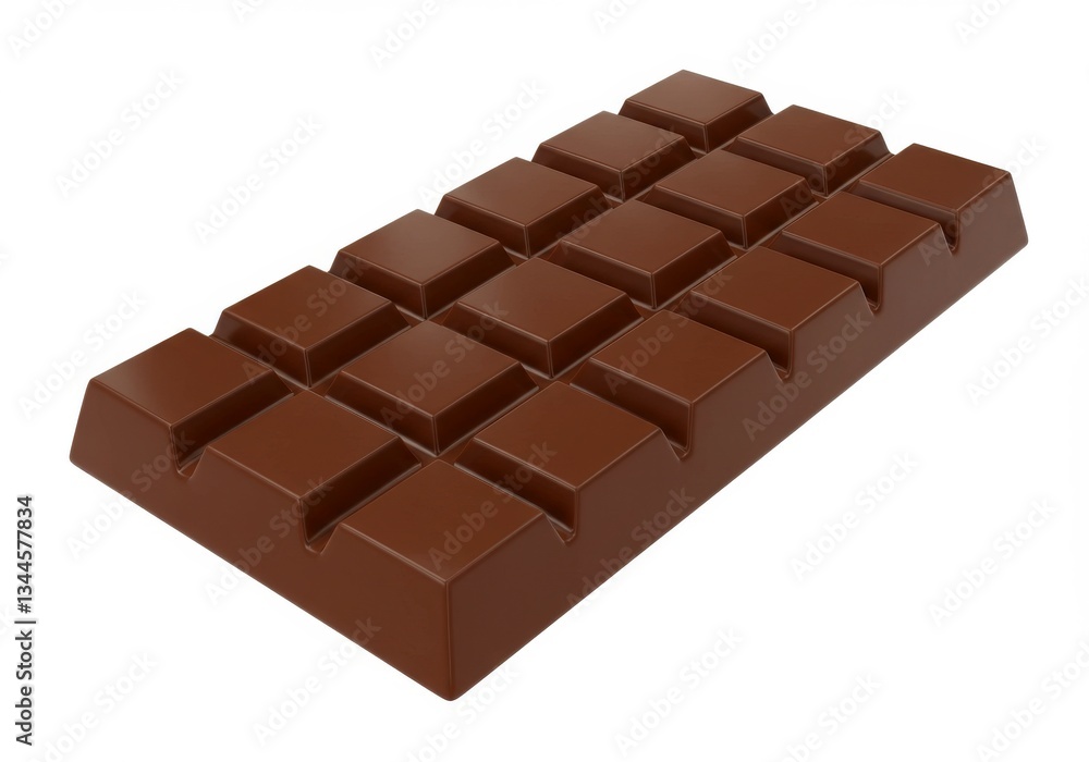 Delicious Milk Chocolate Bar - A close-up shot of a milk chocolate bar, showing its rich brown color and individual squares. Perfect for food blogs, packaging, and advertisements Delicious Milk Chocolate Bar - A close-up shot of a milk chocolate bar, showing its rich brown color and individual squares. Perfect for food blogs, packaging, and advertisements