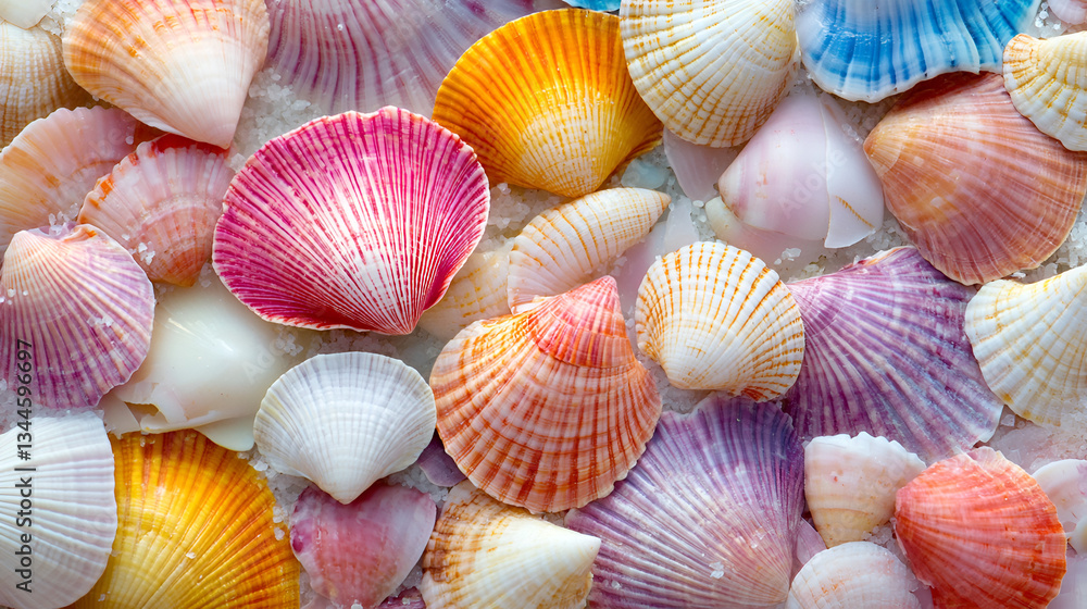 Background with seashells
Background with seashells
