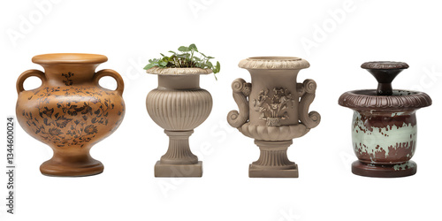 Obraz na płótnie antique vase isolated w salonie