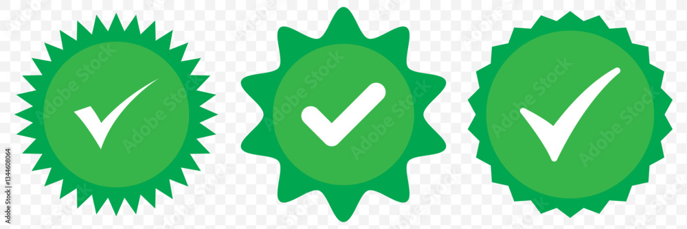 Check mark vector icon set. correct or right tick mark sign. green checkmark for checklist. accept and ok checkbox button pictogram. EPS 10. Check mark vector icon set. correct or right tick mark sign. green checkmark for checklist. accept and ok checkbox button pictogram. EPS 10.