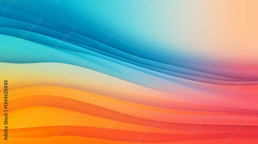 Gradient Waves Abstract Colorful Layers, wallpaper, background Gradient Waves Abstract Colorful Layers, wallpaper, background
