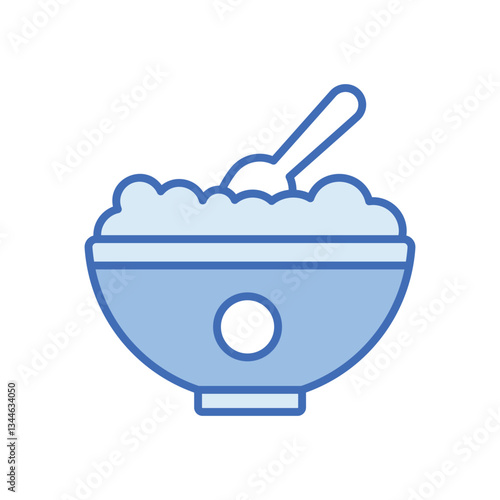 Porridge Vector icon