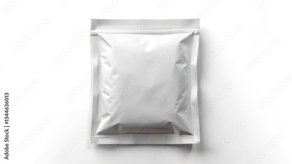 White Stand-Up Pouch Mockup White Stand-Up Pouch Mockup
