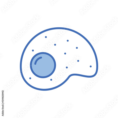 Fried egg Vector icon