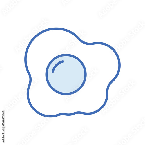 Omelette Vector icon