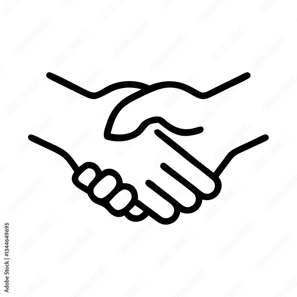 Obraz premium handshake shake hands