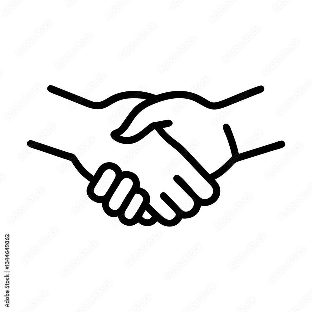 Obraz premium handshake shake hands