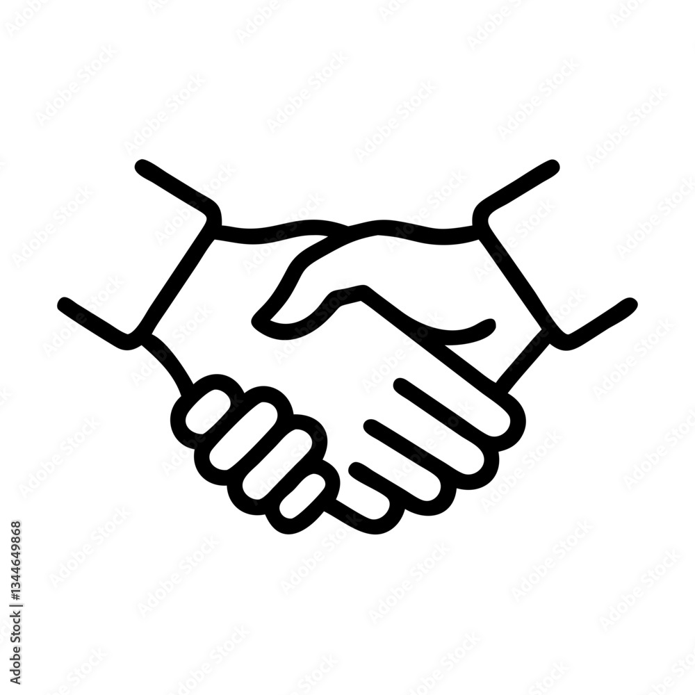 Obraz premium handshake shake hands